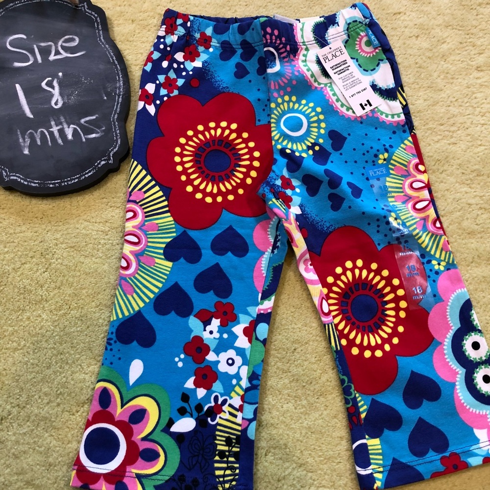 The Children's Place Multicolor Floral Pants